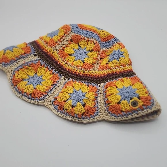 Peter Grimm Multicolor Crochet Bucket Hat - Picture 7 of 8